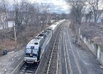 NJT Train # 1713 arriving into Kingsland Station with ALP-45DP # 4511 as power 